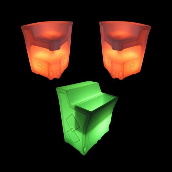 3 Piece Complete LED Mobile Bar Set