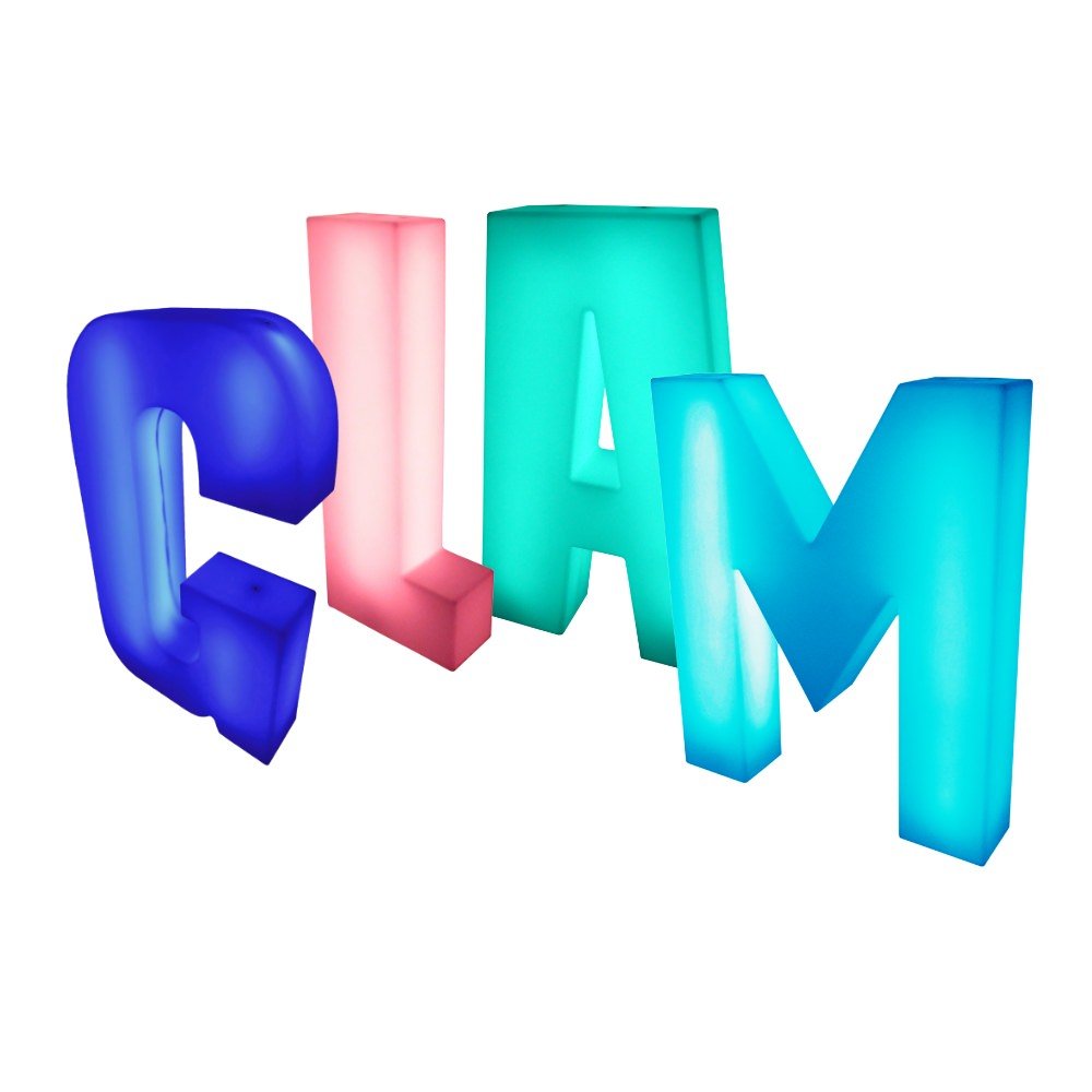 GLAM 4ft LED Light Up Letters Set