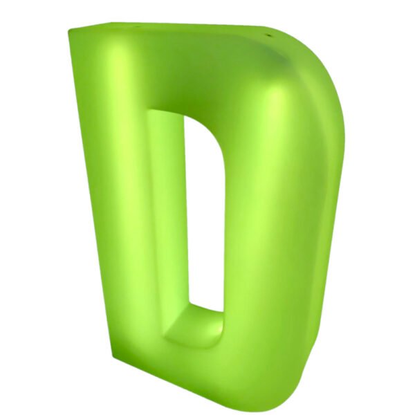 Illuminated letter D