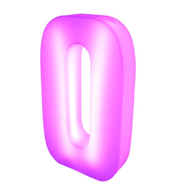 LED letter O