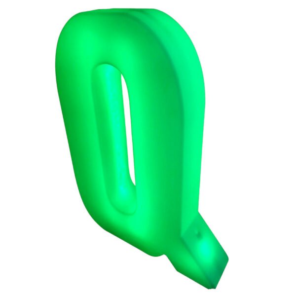 LED letter Q
