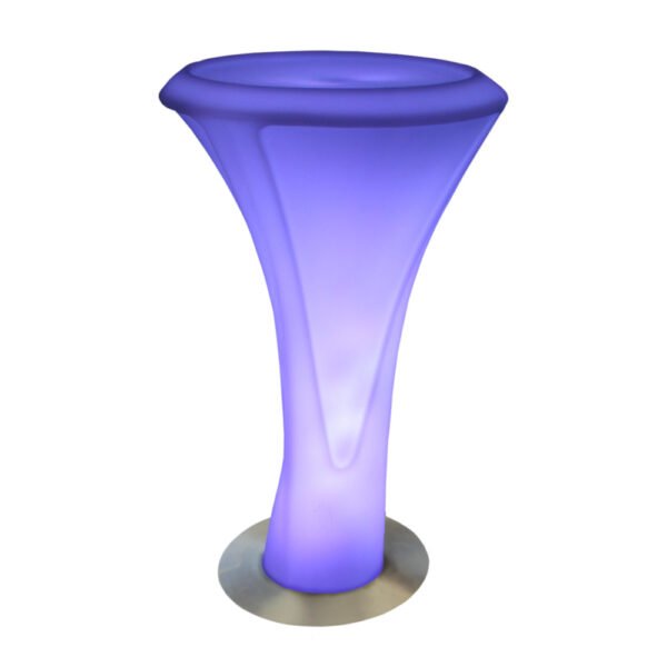 Illuminated poseur table