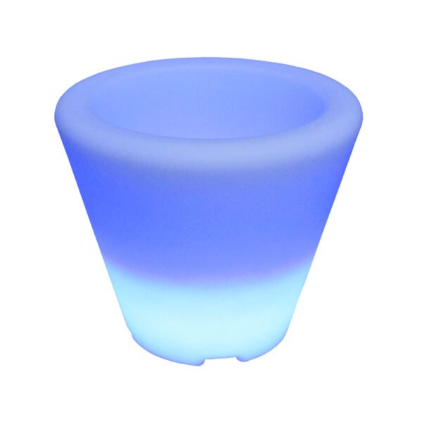 LED Round Flower Pot 25cm 1.5kg