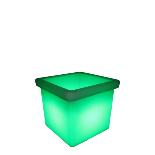 LED Square Flower Pot
