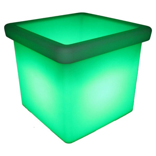 LED Square Flower Pot